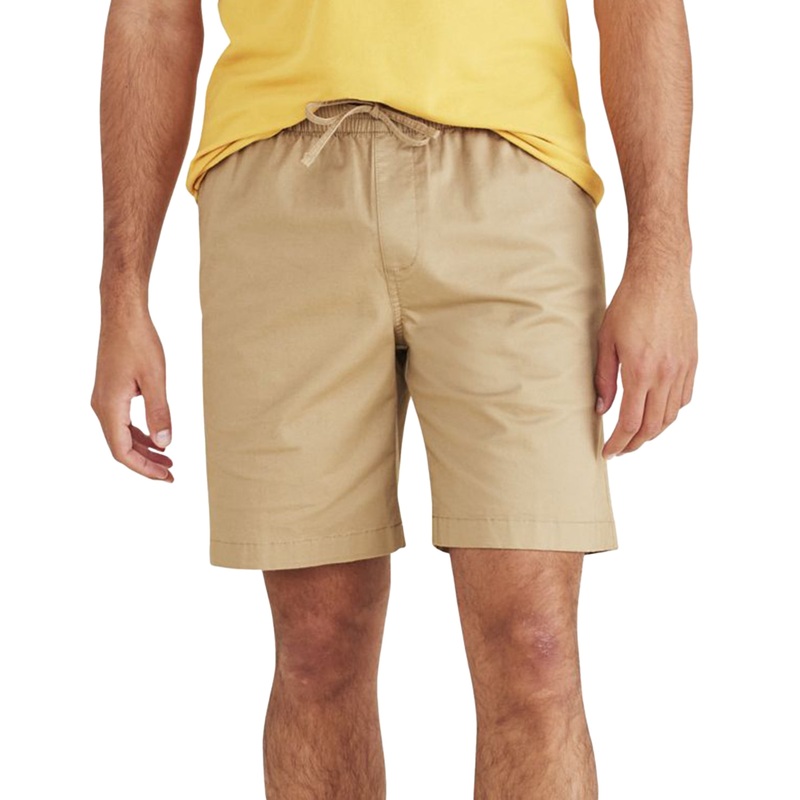 Dockers Ultimate 8.5" Mens Drawstring Waist Stretch Fabric Deck Short 2XL Yellow