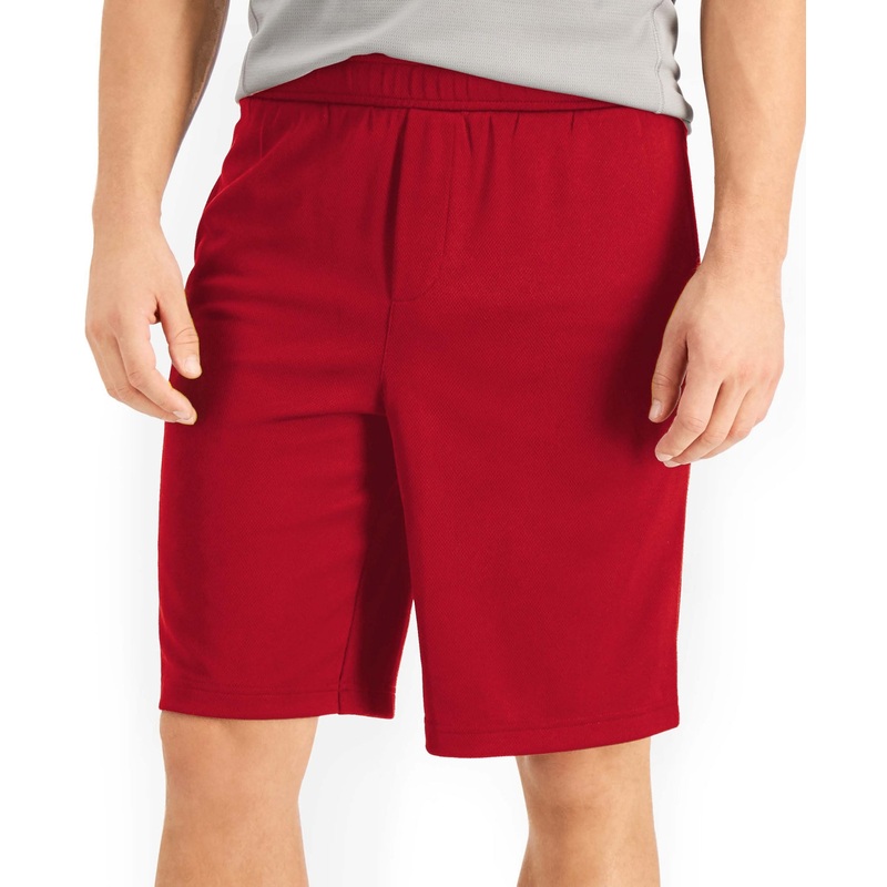 ID Ideology Men's Mesh Break Shorts Licorice Red XLT