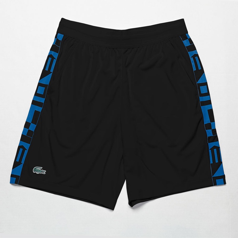 Lacoste Team Leader Short Men's Tennis Shorts Black Medium