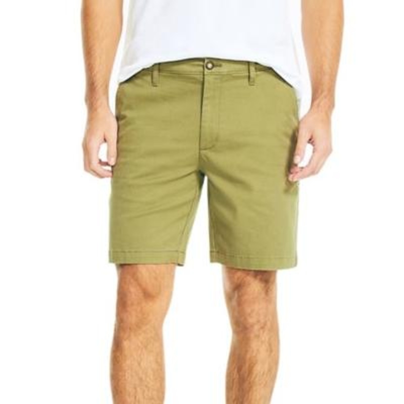Nautica Men's 8.5 Deck Shorts  Light Olive Green  Shorts 38"