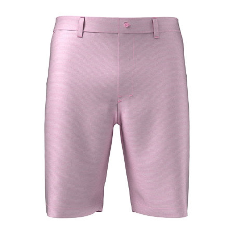 Pga Tour Men's Four-Way Stretch Golf Shorts Pink 42