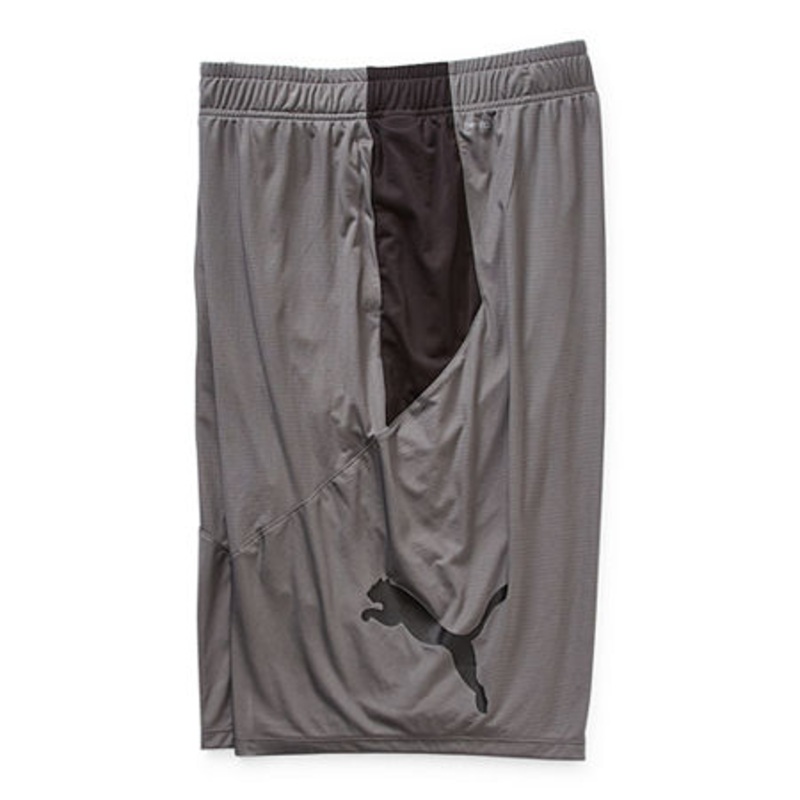 PUMA Cat Short Mens Big and Tall Running Shorts Grey 3XL