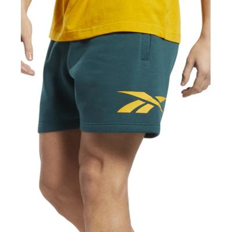 Reebok Men's Vector Fitness Shorts Green Small