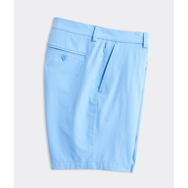 Vineyard Vines Mens 9" on-the-Go Shorts Ocean Breeze Blue Size 32