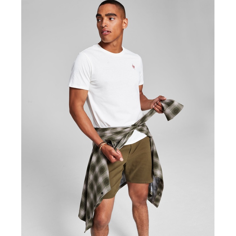 And Now This Men's Snake Print Short Sleeve T Shirt White Large