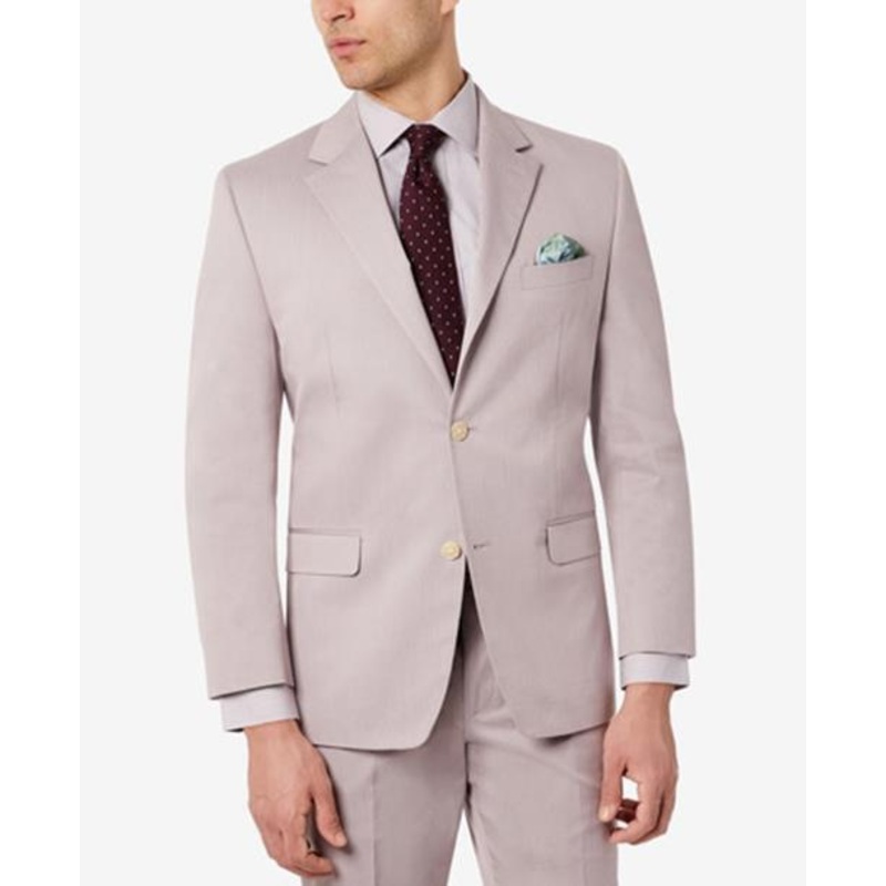 SEAN JOHN Men's Classic-Fit Suit Jacket 38S Pink Two Butto6