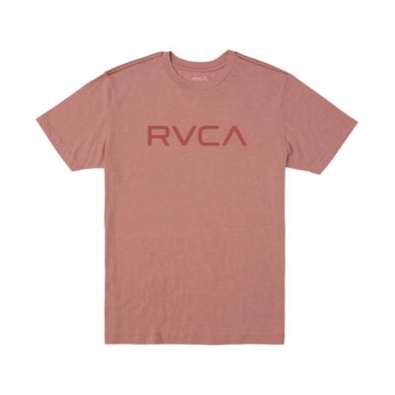 Rvca Men's Short Sleeves Big Rvca T Shirt Chai Red XL