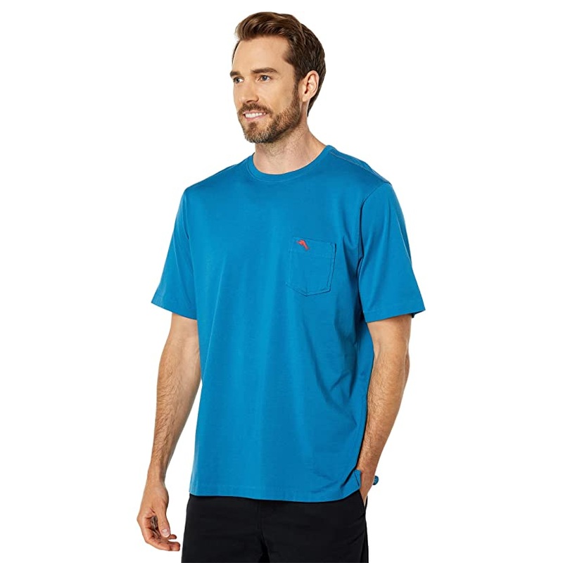 Tommy Bahama Men's New Bali Skyline Cotton Short Sleeve T Shirt Blue XL