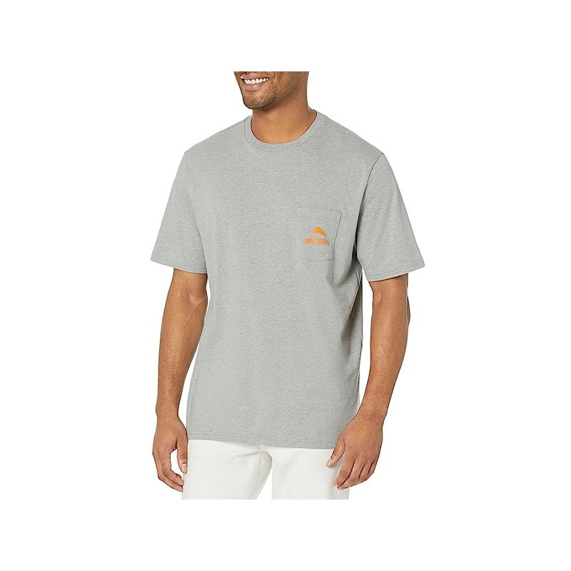 Tommy Bahama Thirst Things Thirst Short Sleeve T Shirt Grey Medium