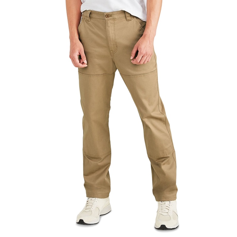 Dockers Men's Utility Pants Straight Fit Brown 38 X 32
