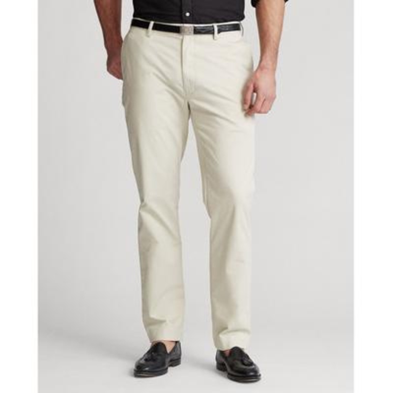 Polo Ralph Lauren Men's Big Tall Bedford Classic Fit Chino Pants Beige 46 x 30