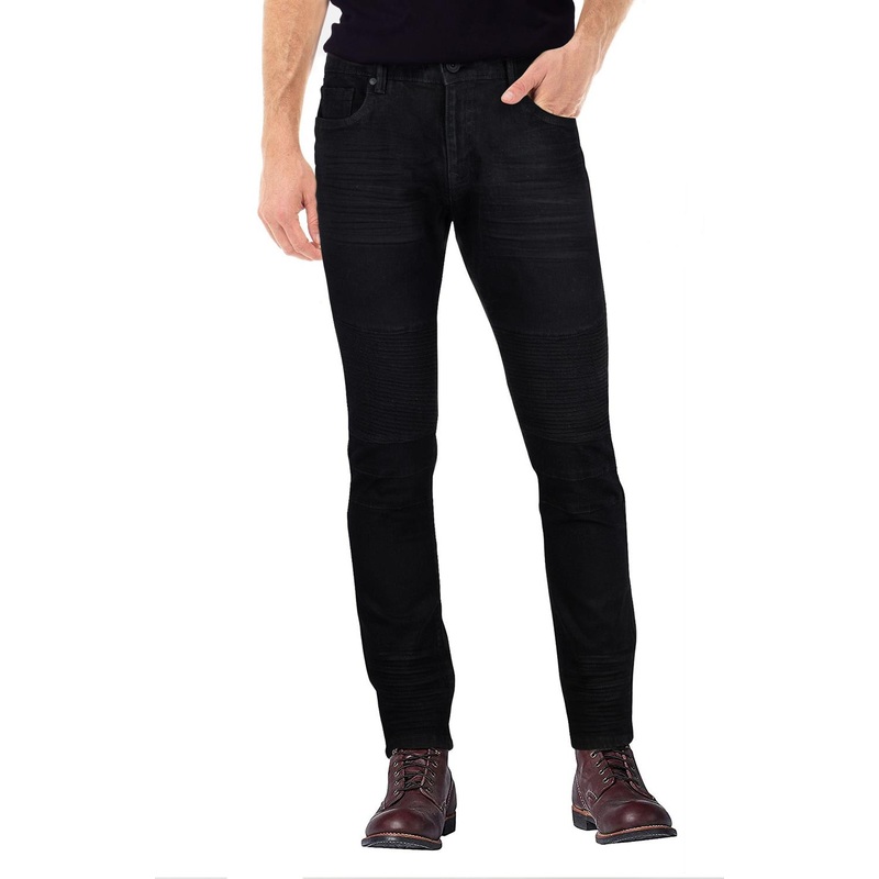 X Ray Men's Slim Fit Jeans  Jet Black 34 x 32