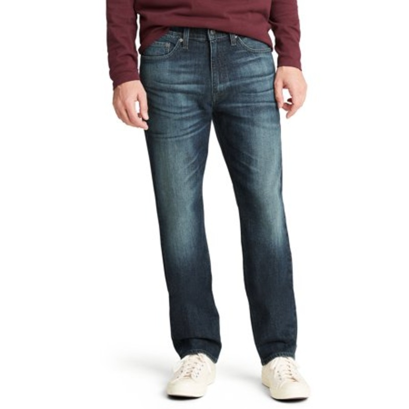 Signature by Levi Strauss & Co. Men's Athletic Fit Jeans Blue 42 x 30