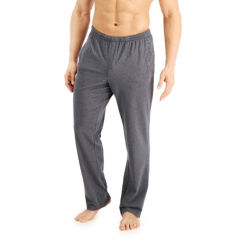 Alfani Men's Quick Dry Pajama Pants Grey XXL