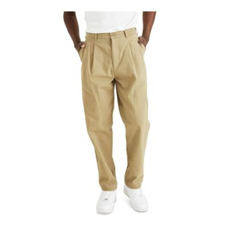 Dockers Men's Original Classic Fit Khaki Pants Brown 34 x 34