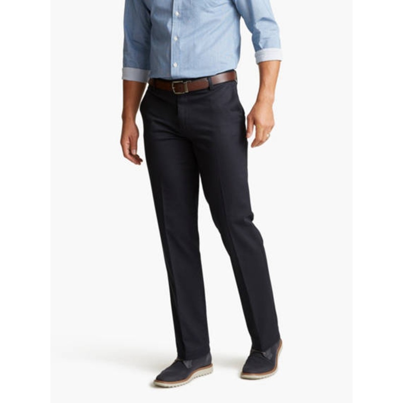 Dockers Men's Signature Khakis Straight Fit Pants Blue 38 X 29
