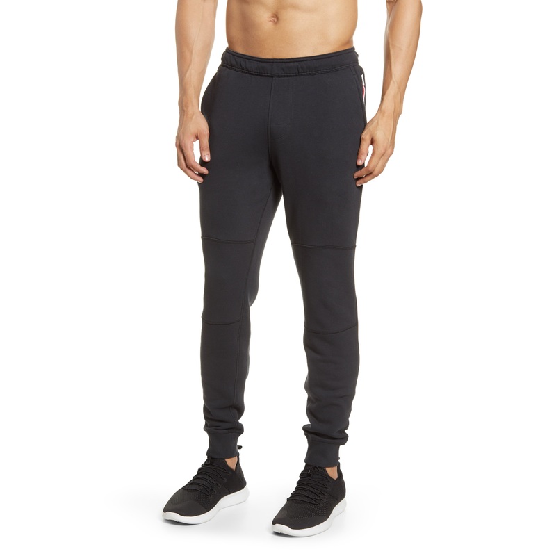 FOURLAPS Men's Rush Jogger Sweatpants Black Large