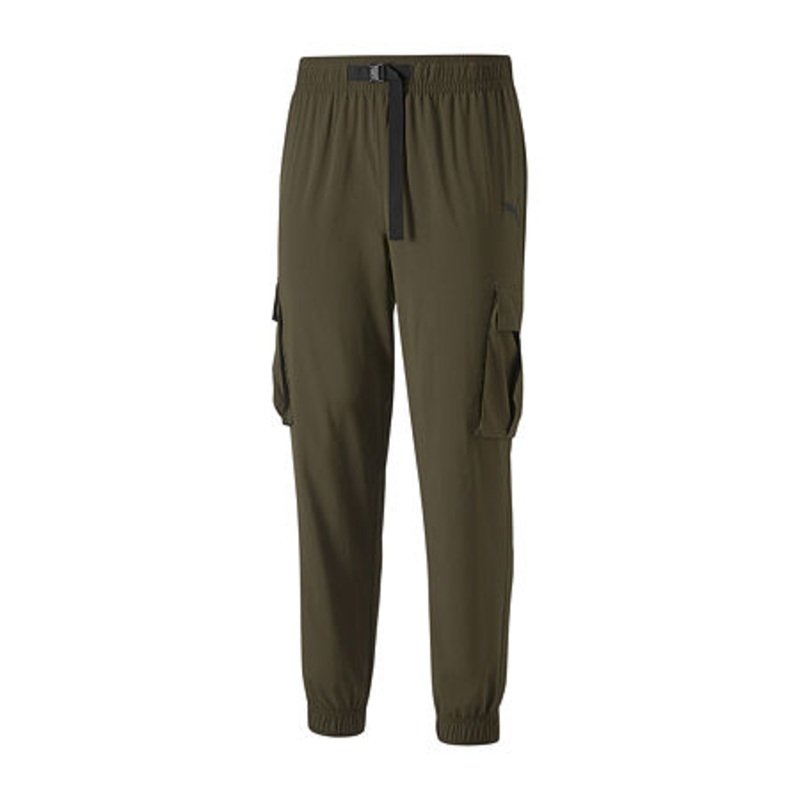 Puma Mens Training Cargo Pants Green XL