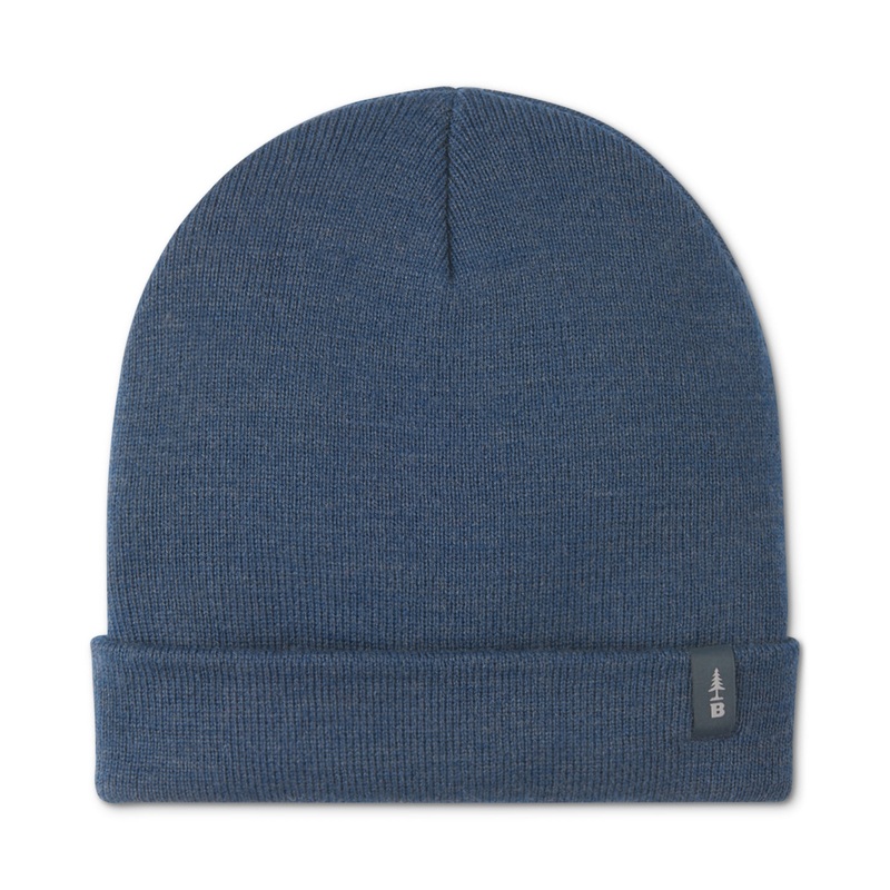 Bass Outdoor Men's Rib Knit Beanie Hat Blue