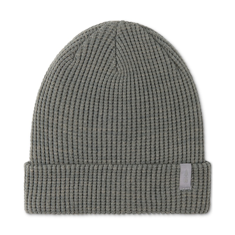 Bass Outdoor Men's Waffle Knit Beanie Hat Grey