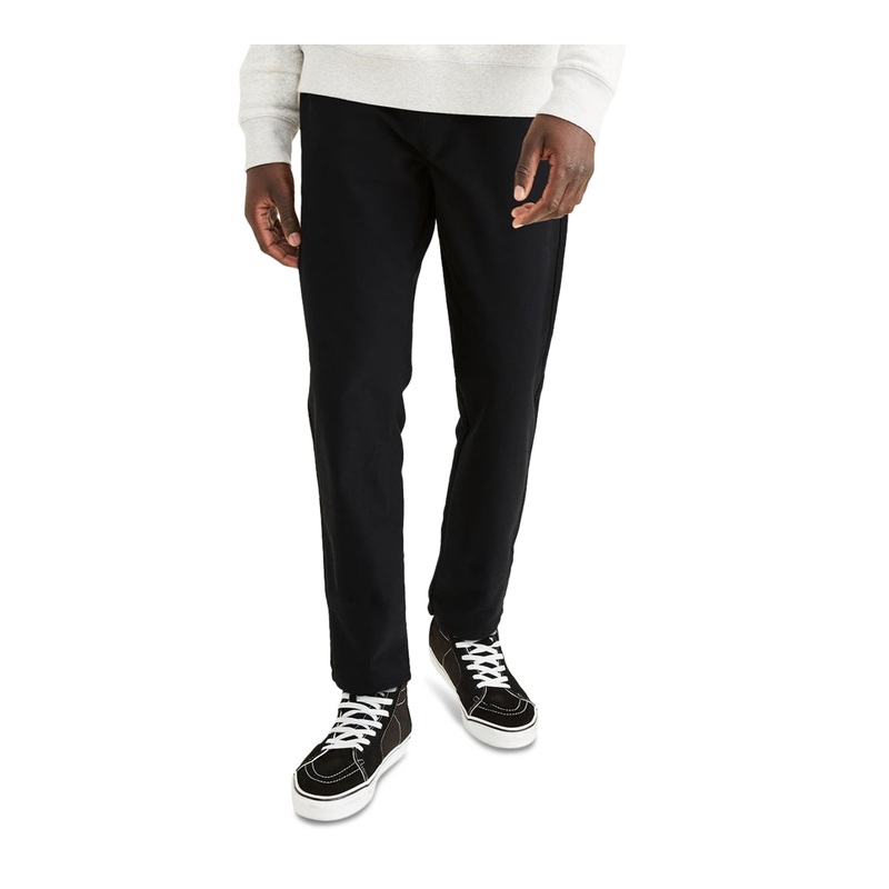 Dockers Men's Comfort Knit Jogger Pants Black XL