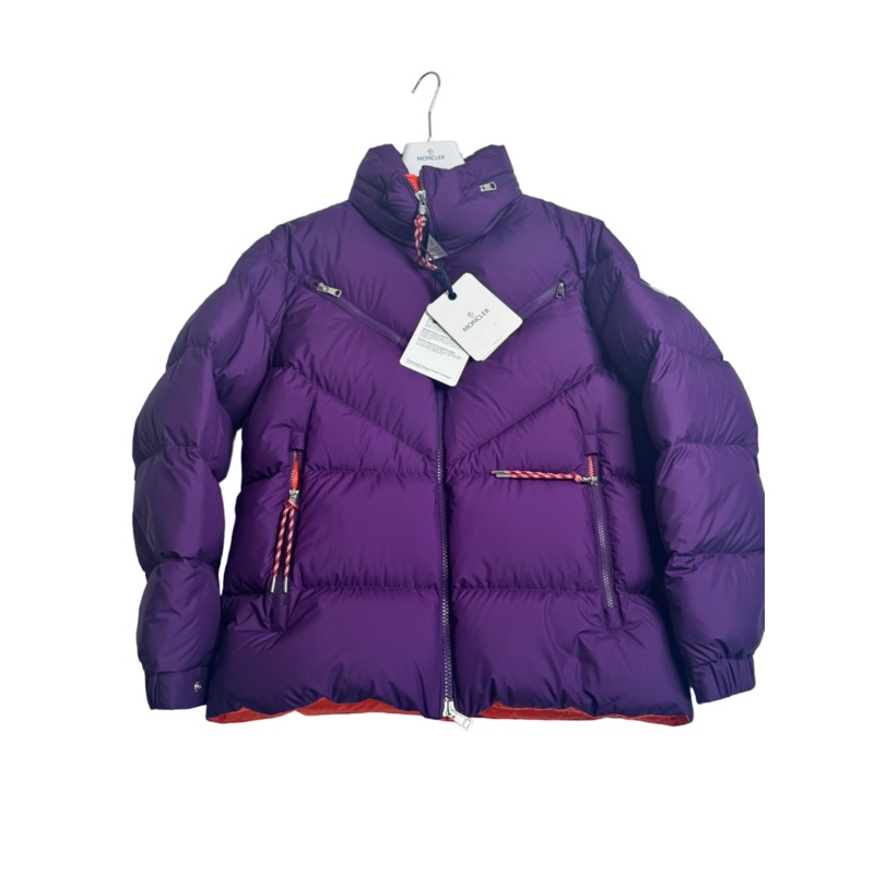 Moncler Mens Katmai Puffer Jacket Size 2 Purple / Small Snag Please See Pics