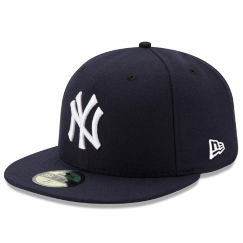 New Era Mens New York Yankees MLB Authentic Collection 59FIFTY Cap Hat Size 7