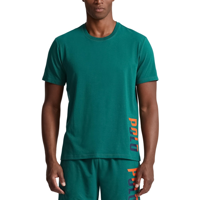 Polo Ralph Lauren Men's Short Sleeve Sleep T Shirt Kelly Green Large