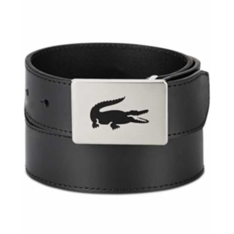 Lacoste Mens Classic Big Croc Buckle Belt Brow 40