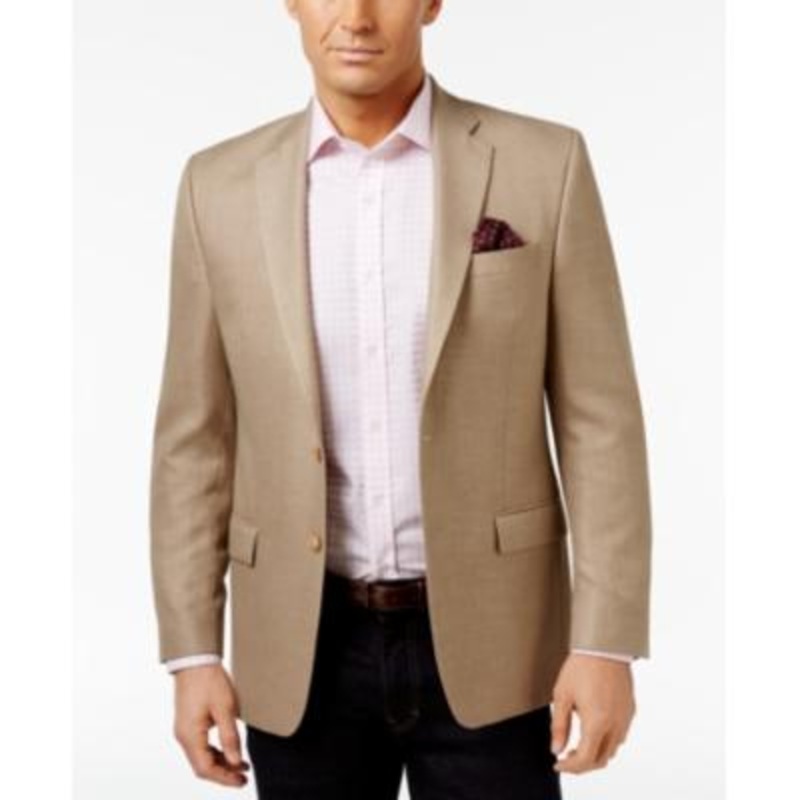 Lauren Ralph Lauren Men's Classic Fit Sport Coat UltraFlex Tan Neat 42R