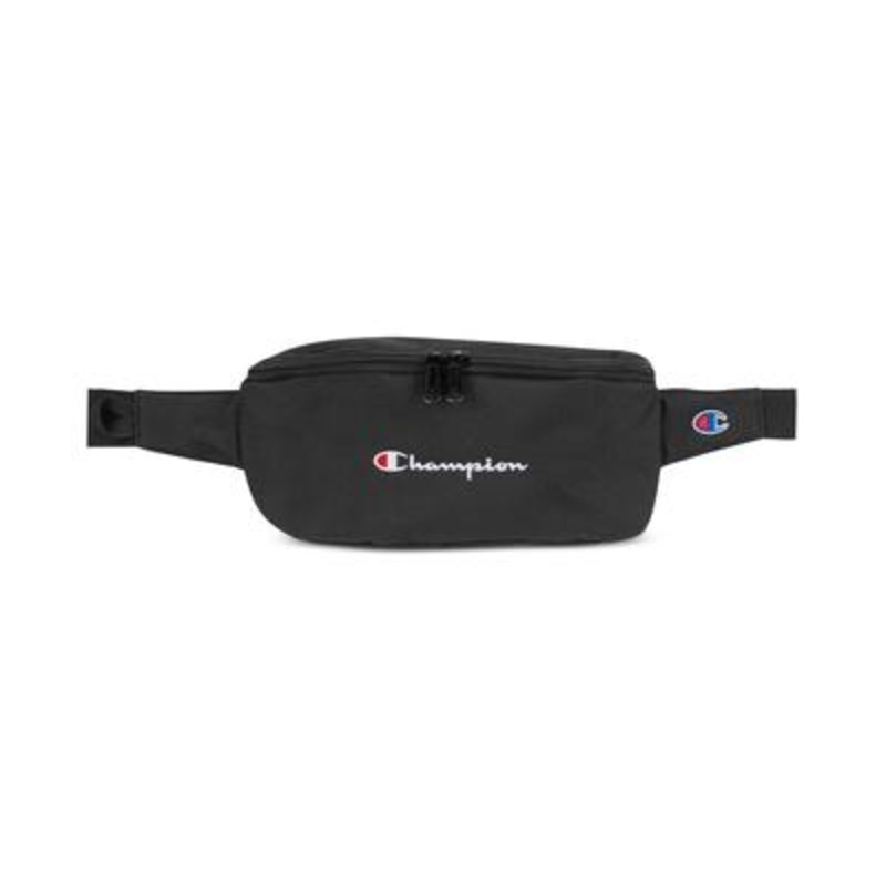 Champion Men's Graphic Waistpack Fanny Pack Belt Bag  Black White