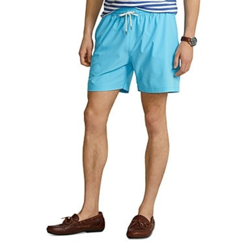 Polo Ralph Lauren 5.75-Inch Traveler Classic Swim Trunks XL Blaze Blue