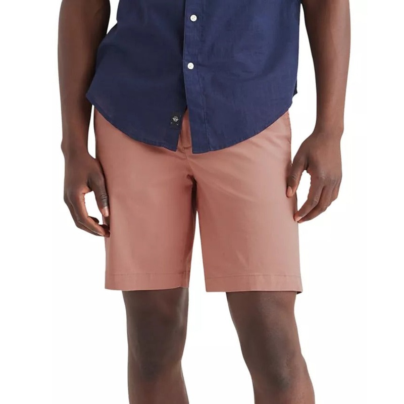 Dockers Men's Ultimate Stretch Shorts Size 40 Red