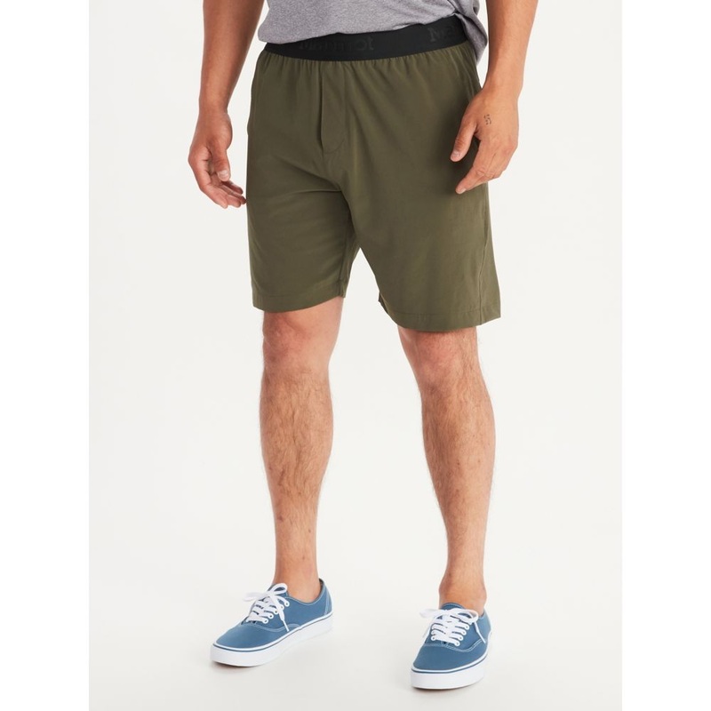 Marmot Men's Olive Green Quick Dry Shorts Large