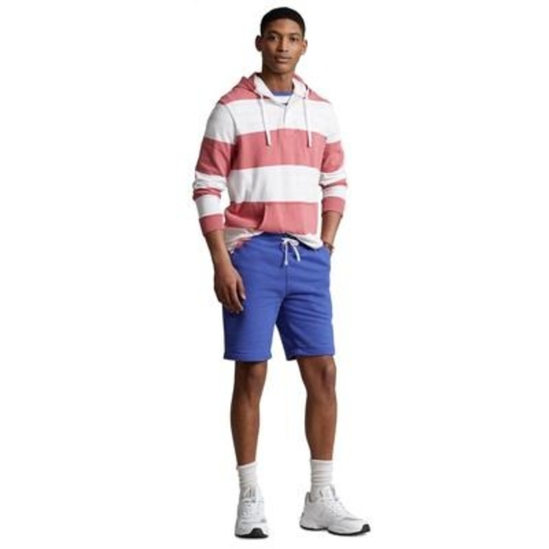 Polo Ralph Lauren Men's Cotton-Blend Fleece Sweat Shorts XXL 2XL Blue