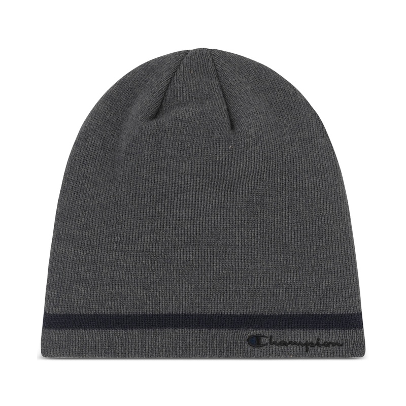 Champion Men's Foxhill Fleece Lined Beanie Hat Grey Black