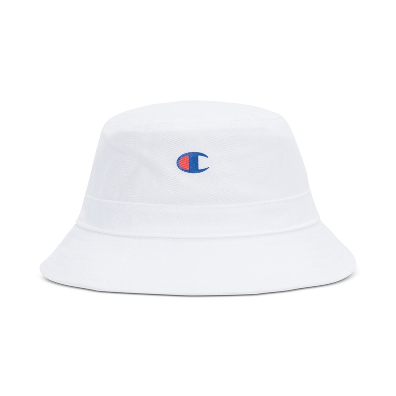 Champion Mens White Bucket Hat