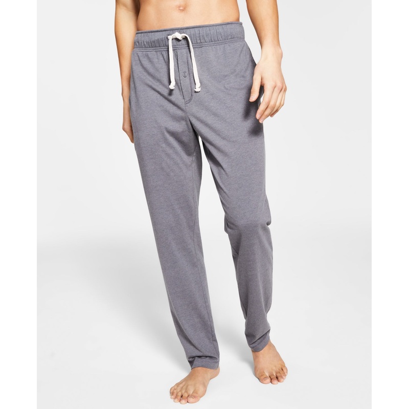Sun + Stone Mens Sunwashed Knit Pajama Pants Armor Grey XL
