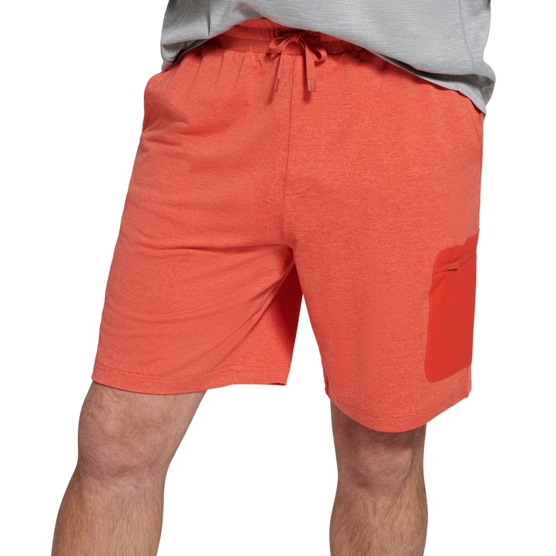 BASS OUTDOOR Mens Summit Shorts Paprika Red Large