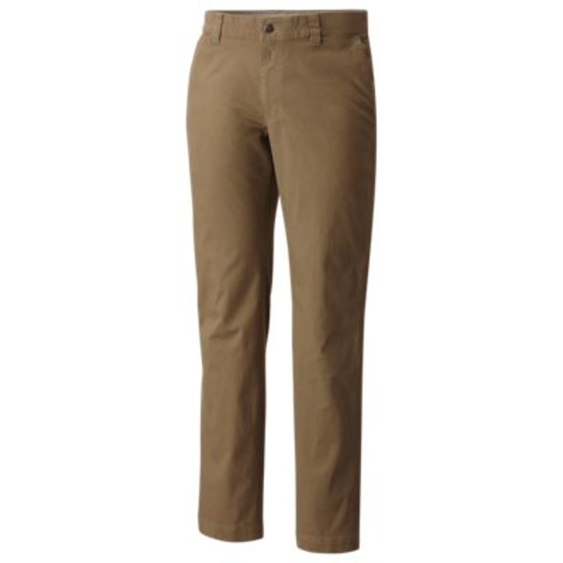 Columbia Men's Relaxed Fit Flex Roc Pants Flax Brown 42 X 32