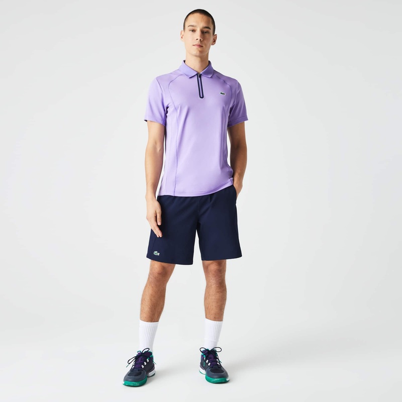 LACOSTE SPORT Regular Tennis Shorts Navy Blue XXL