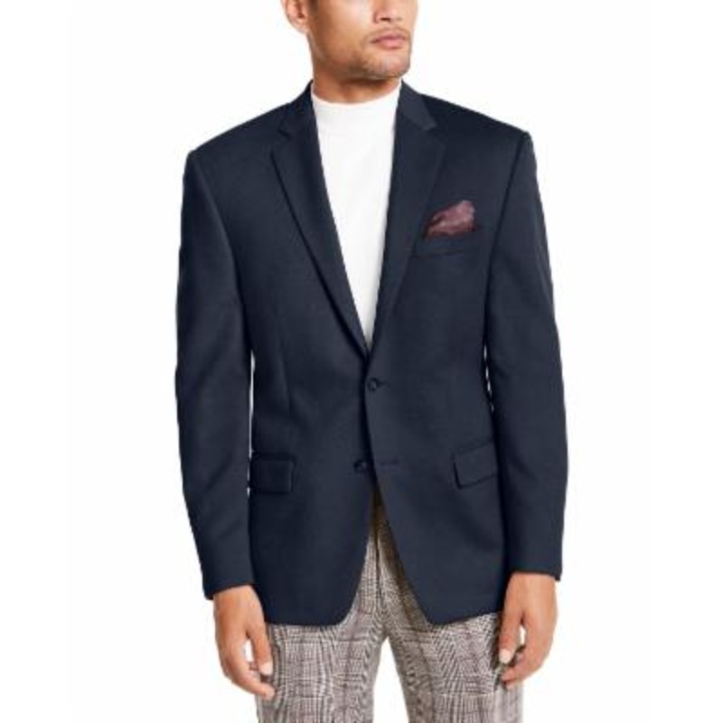 Lauren Ralph Lauren Men's Classic-Fit Solid Sport Coat Suit Jacket Navy 42R