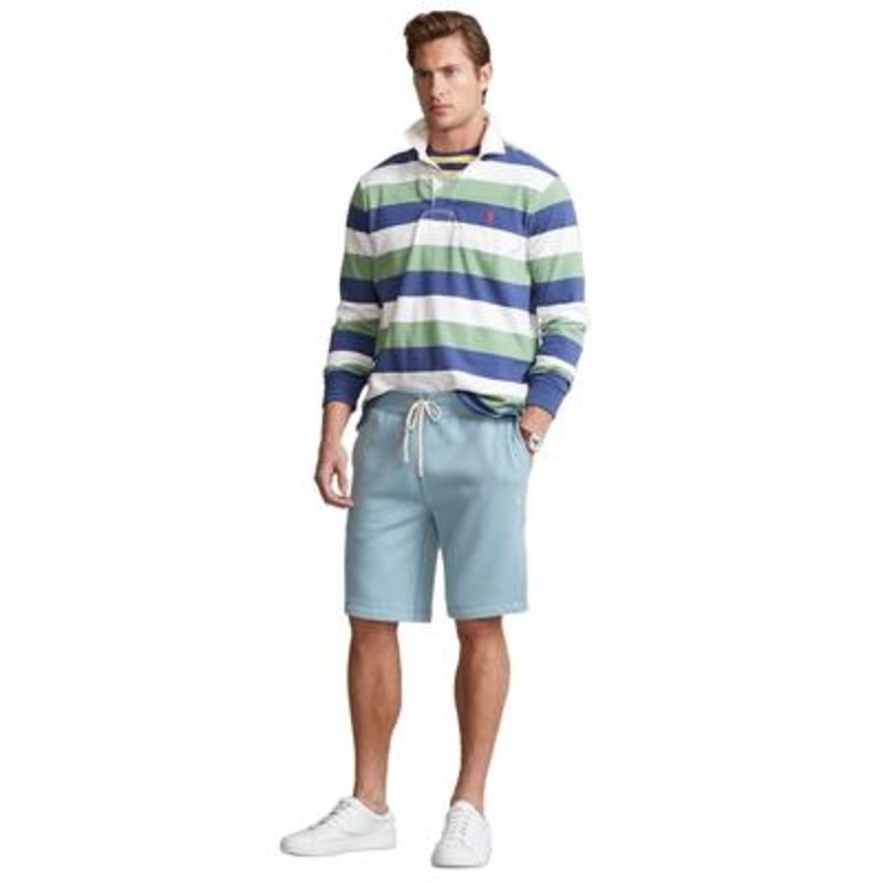 Ralph Lauren Polo Men's Cotton-Blend Fleece Shorts Blue Small