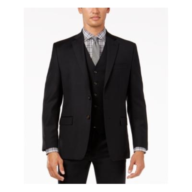 Ralph Lauren Ultraflex Classic Fit Suit Jacket Black 56L