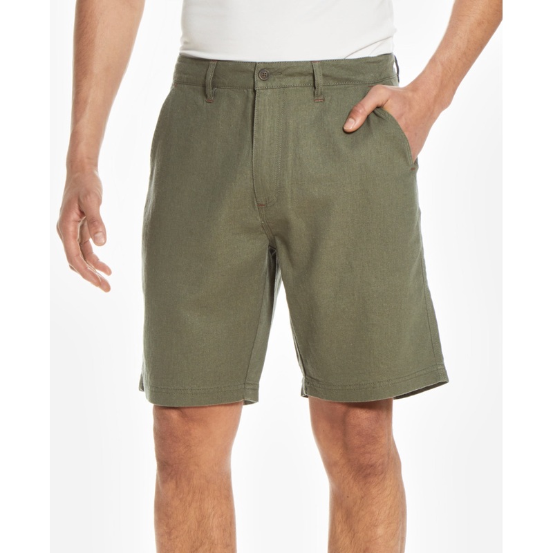 Vintage Weatherproof Mens Linen Rayon Shorts 34 Waist