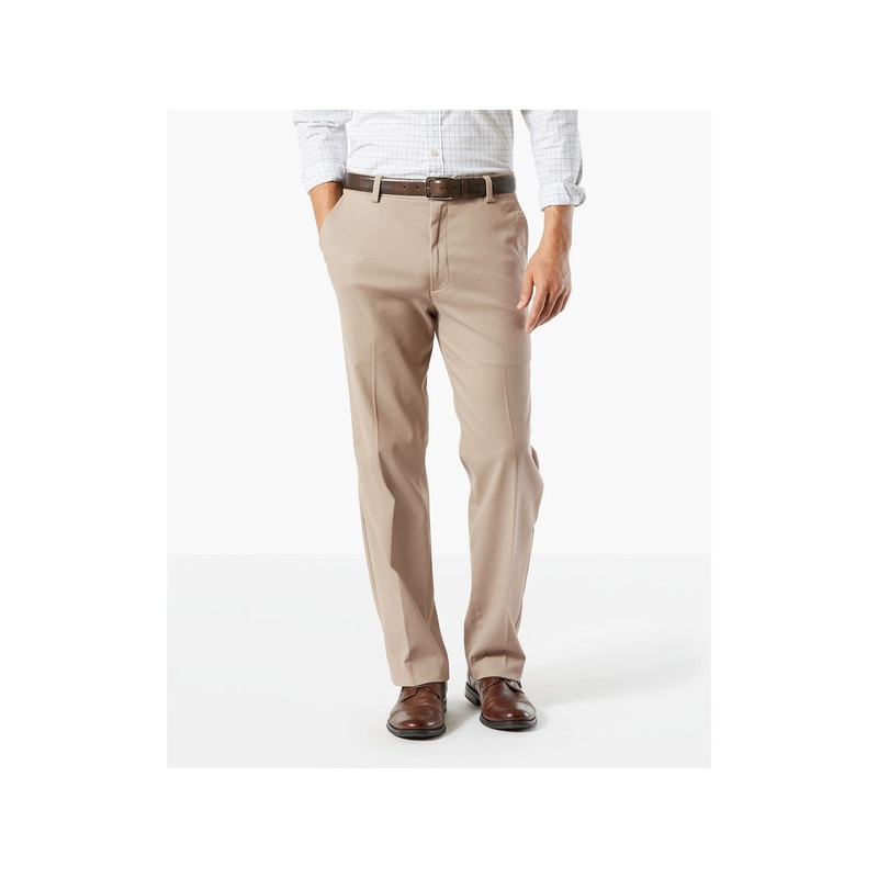 Dockers Mens Easy Stretch Classic Fit Dress Pants Timber Wolf 40 x 29