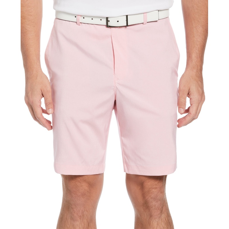 PGA TOUR Flat-Front Men's Golf Shorts Candy Pink Heather 40