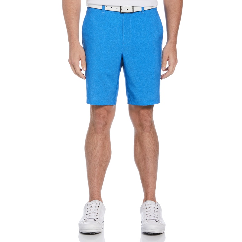 PGA TOUR Men's Moisture-Wicking Stretch 9" Shorts Turkish Sea 36