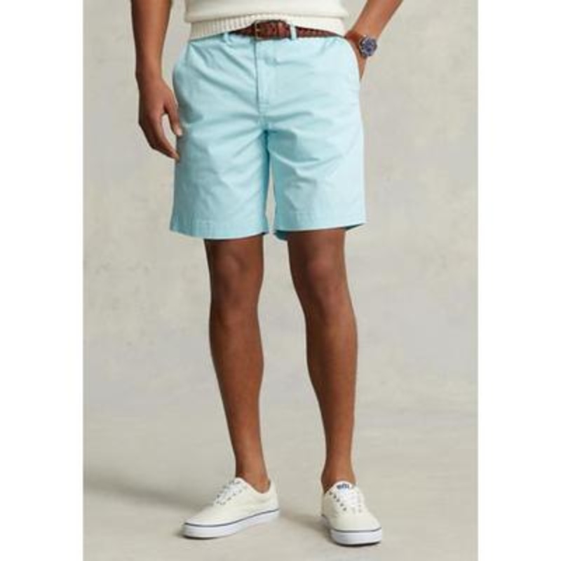 Polo Ralph Lauren Men's Stretch 9" Shorts Island Aqua 38 Blue