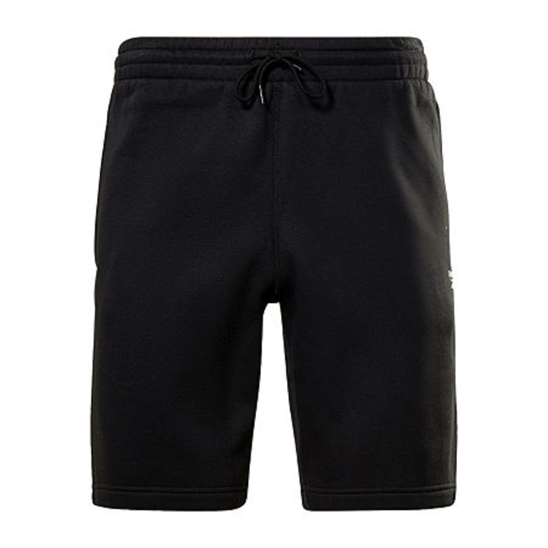 Reebok Men's Fleece Shorts Black Medium